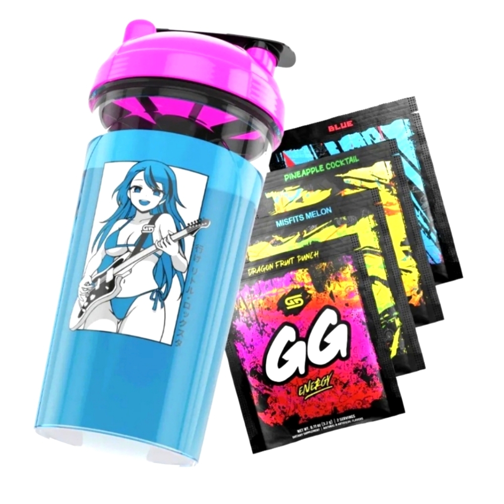 GamerSupps Waifu Cup S4.12 ROCKSTAR IN HAND!!! READY TO SHIP!!!